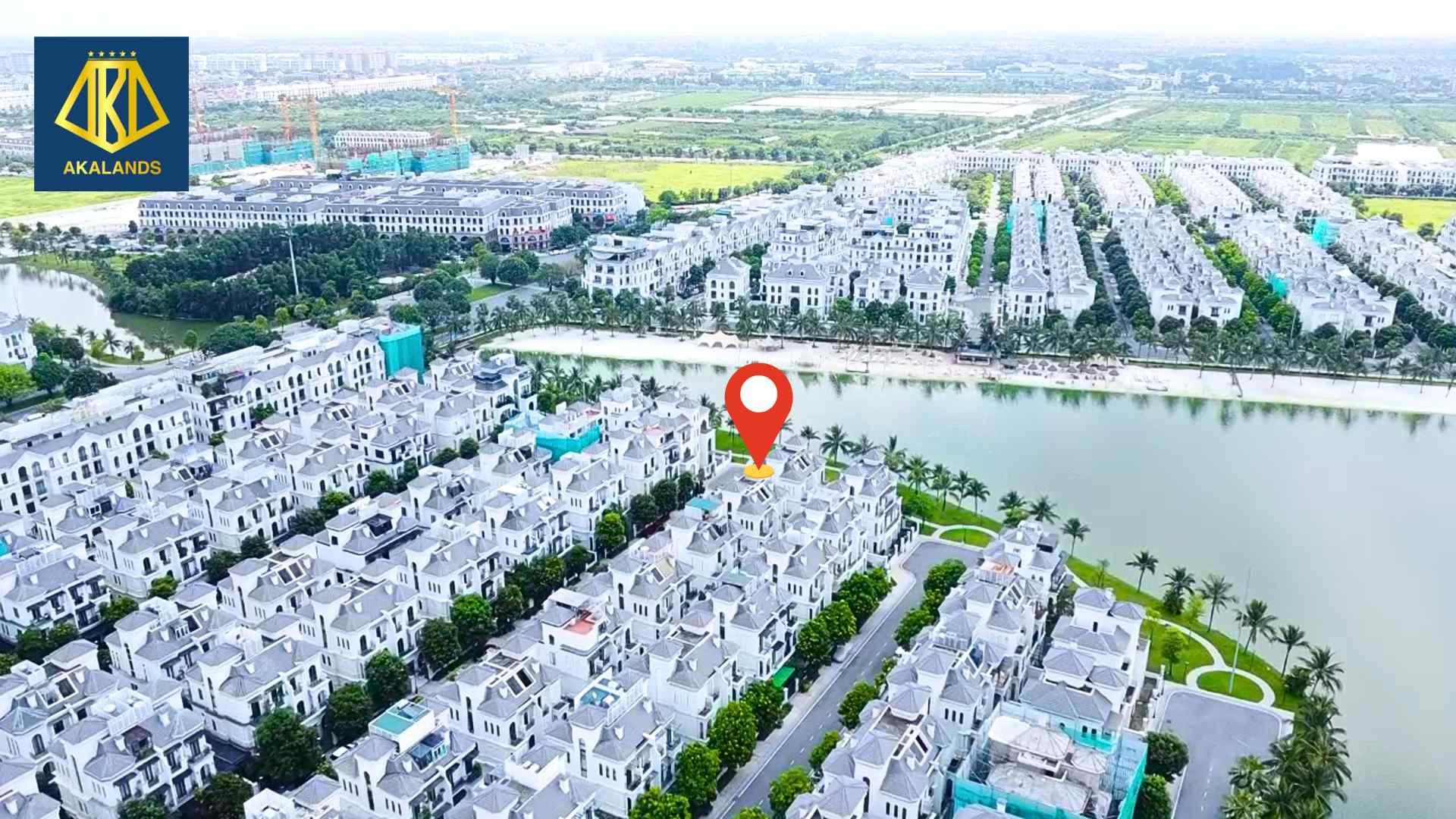 Chuyển nhượng biệt thự song lập Ngọc Trai 3 Vinhomes Ocean Park 166m2 mặt tiền 9.2m
