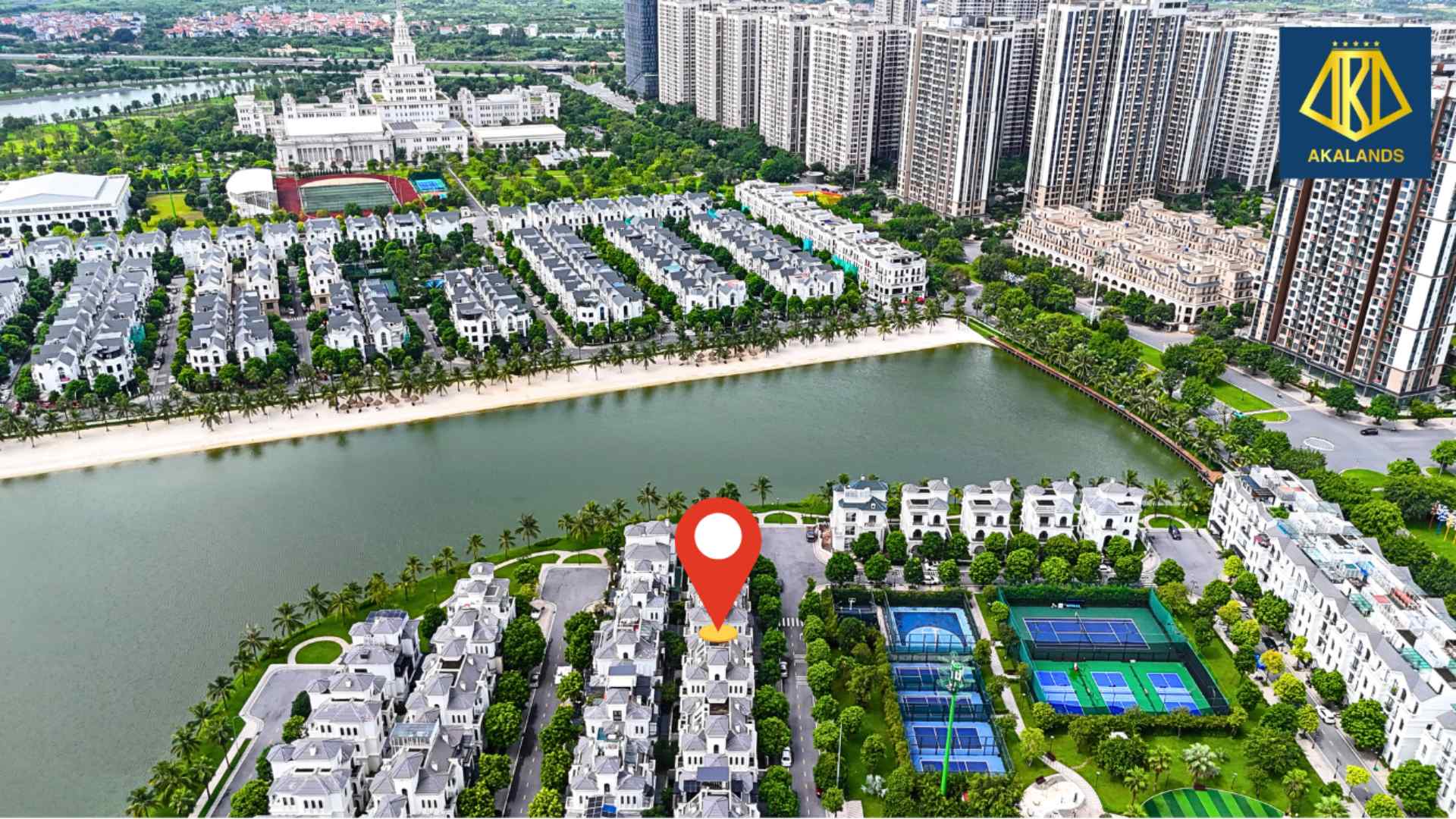 Bán biệt thự song lập Ngọc Trai 3 view vườn hoa Vinhomes Gia Lâm 168m2 mặt tiền 9.3m