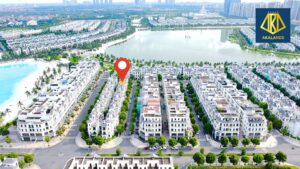 Bán song lập Sao Biển 12 Vinhomes Ocean Park Gia Lâm 135m2 mặt tiền 9m x 15m
