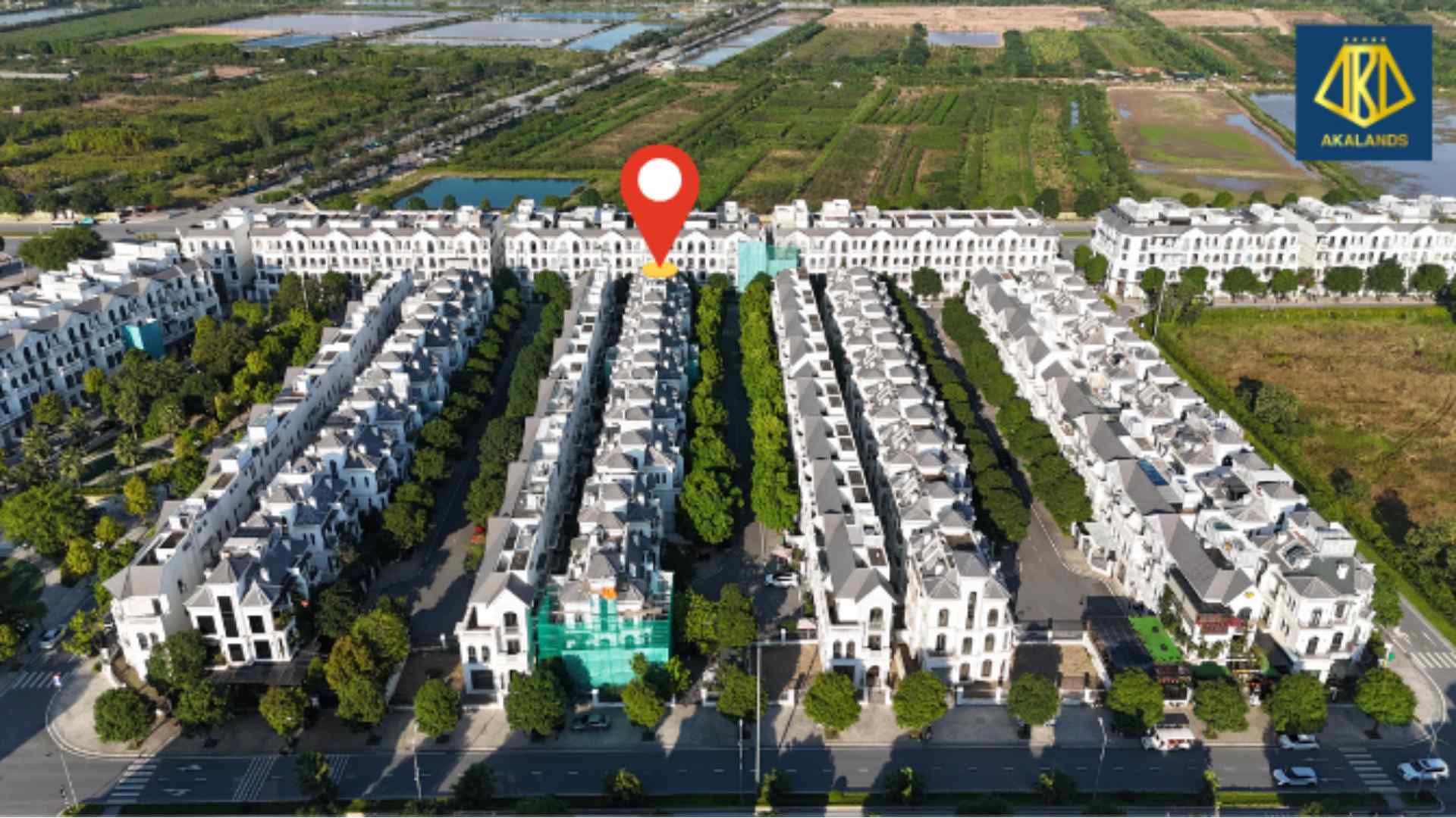 Bán song lập Sao Biển 5 Vinhomes Ocean Park Gia Lâm 142.2m2 mặt tiền 8m hướng đông nam