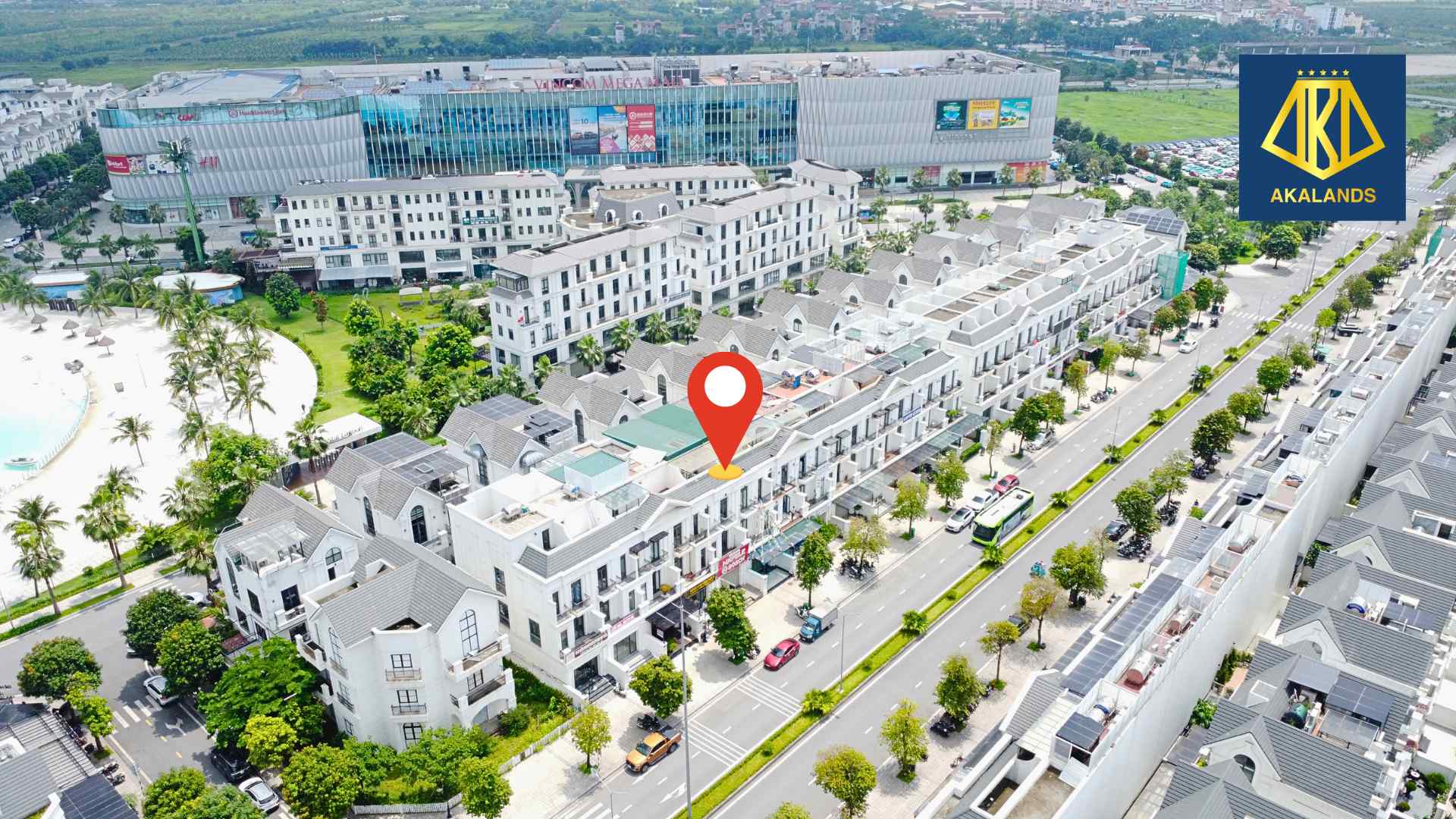 Bán liền kề Hải Âu 2 Vinhomes Ocean Park 1 Gia Lâm 100m2 mặt tiền 5m 3,5 tầng 243m2 sàn