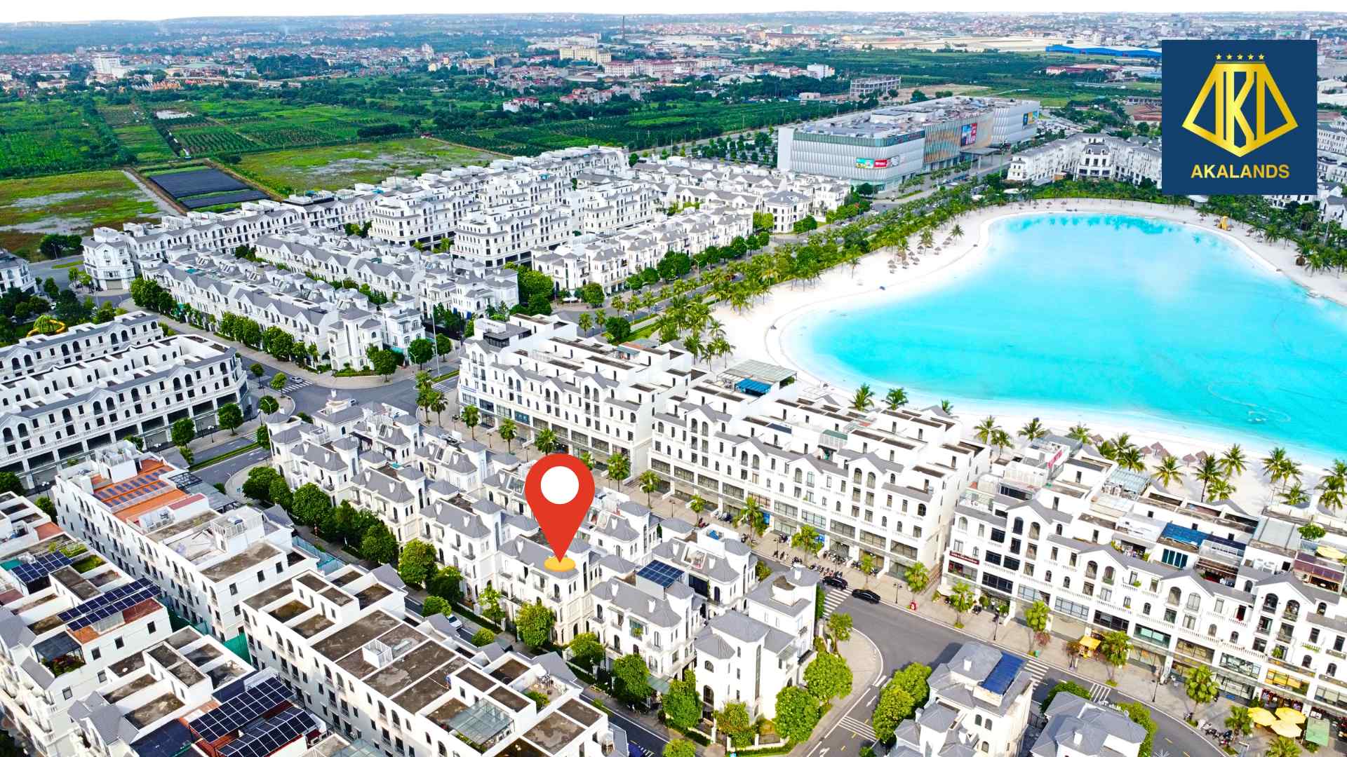 Bán biệt thự song lập Sao Biển 16 Vinhomes Ocean Park 1 Gia Lâm 150m2 mặt tiền 10m