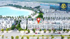 Cho thuê liền kề shophouse Hải Âu 2 Vinhomes Ocean Park 1 Gia Lâm nhà 4 tầng 242m2 sàn mặt tiền 5m
