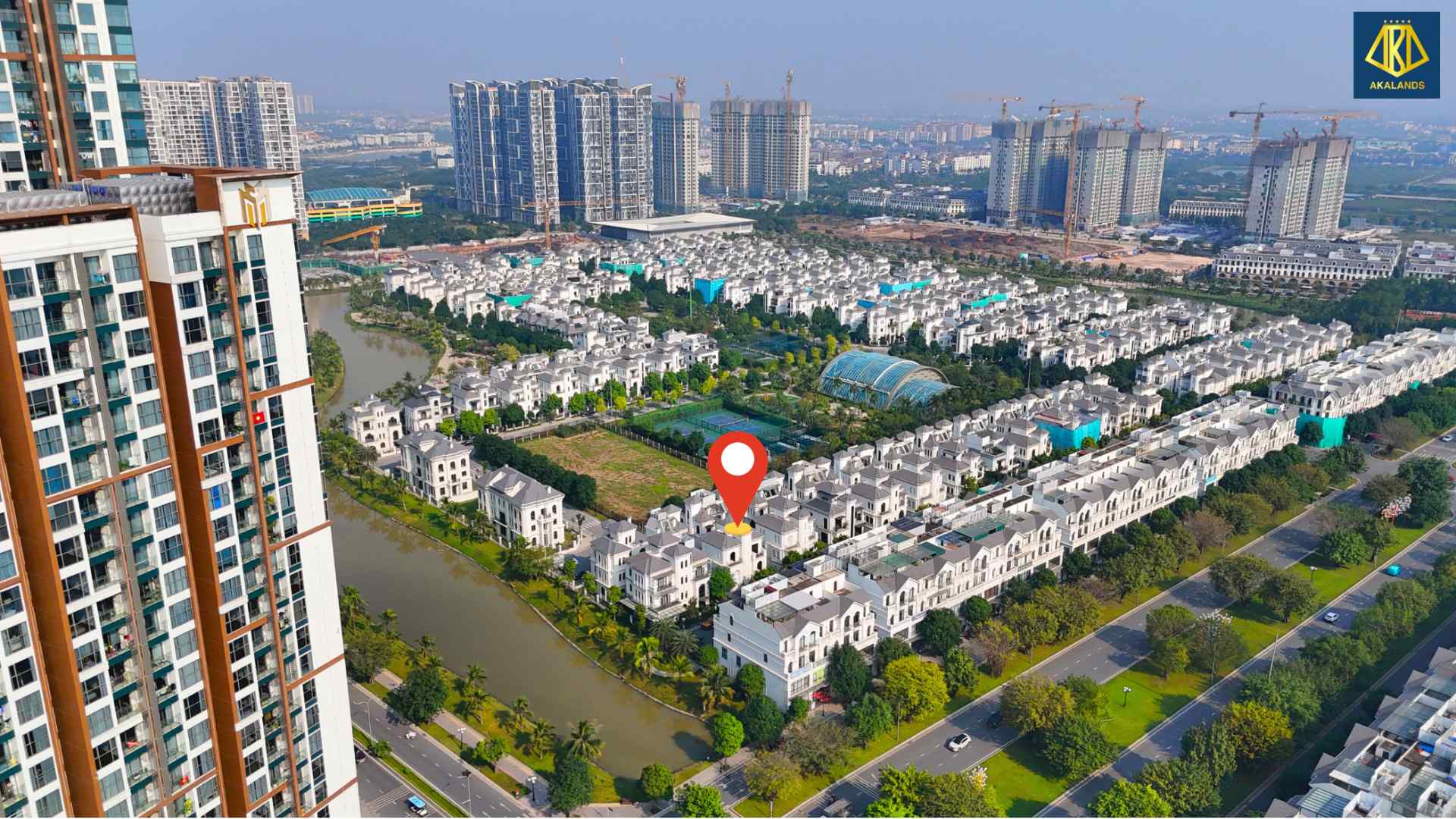 Bán biệt thự đơn lập Ngọc Trai 8 Vinhomes OCP Gia Lâm 288m2 MT 16m x 18m