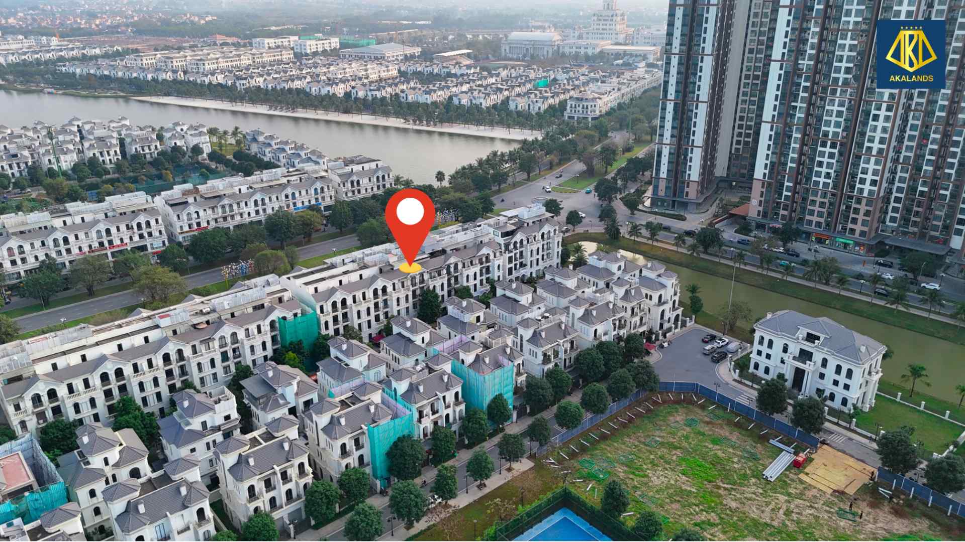 Bán liền kề ngọc trai 8 Vin 1 Gia Lâm 70,8m2 nhà 5 tầng view đẹp khu khép kín Ngọc Trai